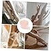 HONMEET 2pcs Ballet Shoe Ribbons for Women and Girls Satin and Canvas Pointe Shoe Laces for Dance Reusable and Comfortable Design