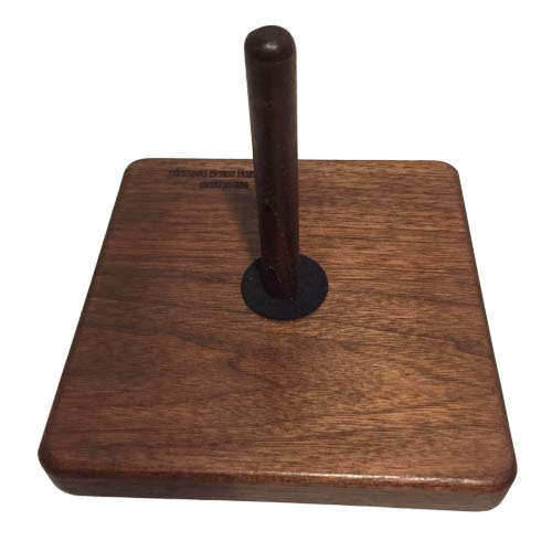 Flute Stands Solid Walnut (Single Base with C Flute Peg)