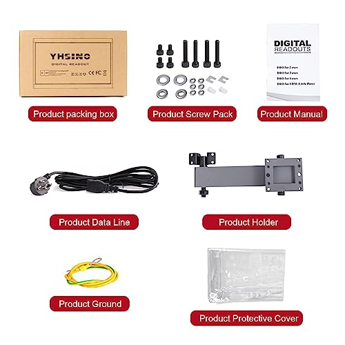 YH800-2e Digital readdou (YH800-3e 3 axis) miniatura 5