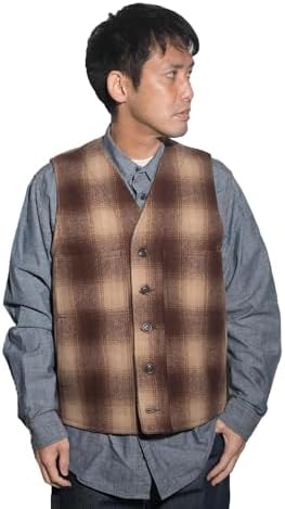 Amazon | [フィルソン] マッキーノ ウール ベスト チェック メンズ
