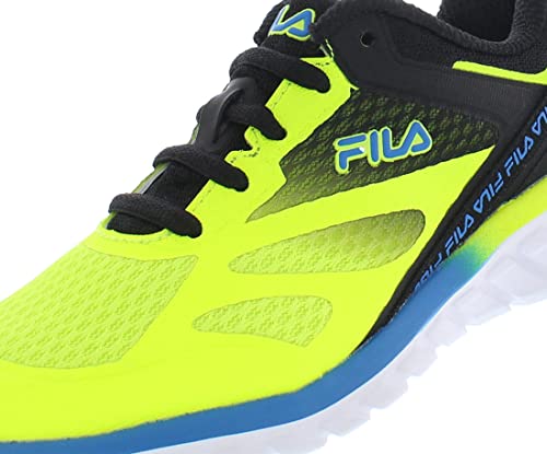 Fila Girl's Galaxia 3 (Little Kid/Big Kid) Safety Yellow/Black/Electric Blue Lemonade 12.5 Little Kid M3