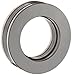 INA 81207TN Cylindrical Roller Thrust Bearing, Polyamide Nylon Cage, Open End, Metric, 35mm ID, 62mm OD, 18mm Width, 6000rpm Maximum Rotational Speed