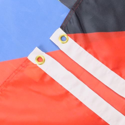 Image of AZ FLAG - Antigua and Barbuda Flag - 3x5 Ft - 100D Polyester Antiguan Barbudan Banner With Two Metal Grommets - Fade Resistant - Vivid Colors - 3' x 5' Feet