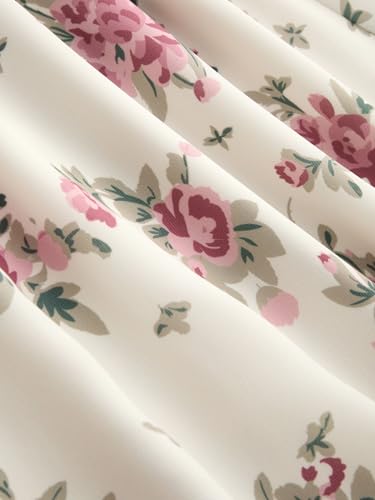 Image of CIDER Floral Dress for Women Summer Mini Sundresses Spaghetti Strap Cute Vacation Dresses Boho Casual Outfits