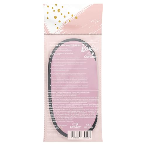 Mascara Relaxante Para Olhos Barbie, Condor