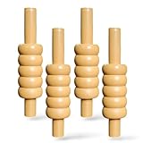 SPORTSYUVA Cricket Heavy Duty PVC Bails for Cricket Stump Set of 4