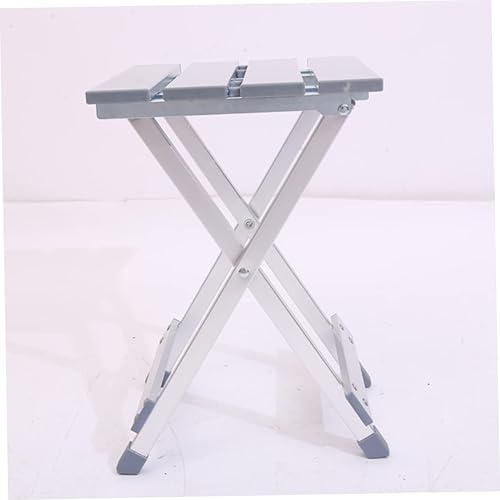 Miniatura 9 de Silla portátil al aire libre 1pc Taburete portátil Silla plegable Silla de senderismo Taburete de aleación de aluminio Silla portátil ligera Silla