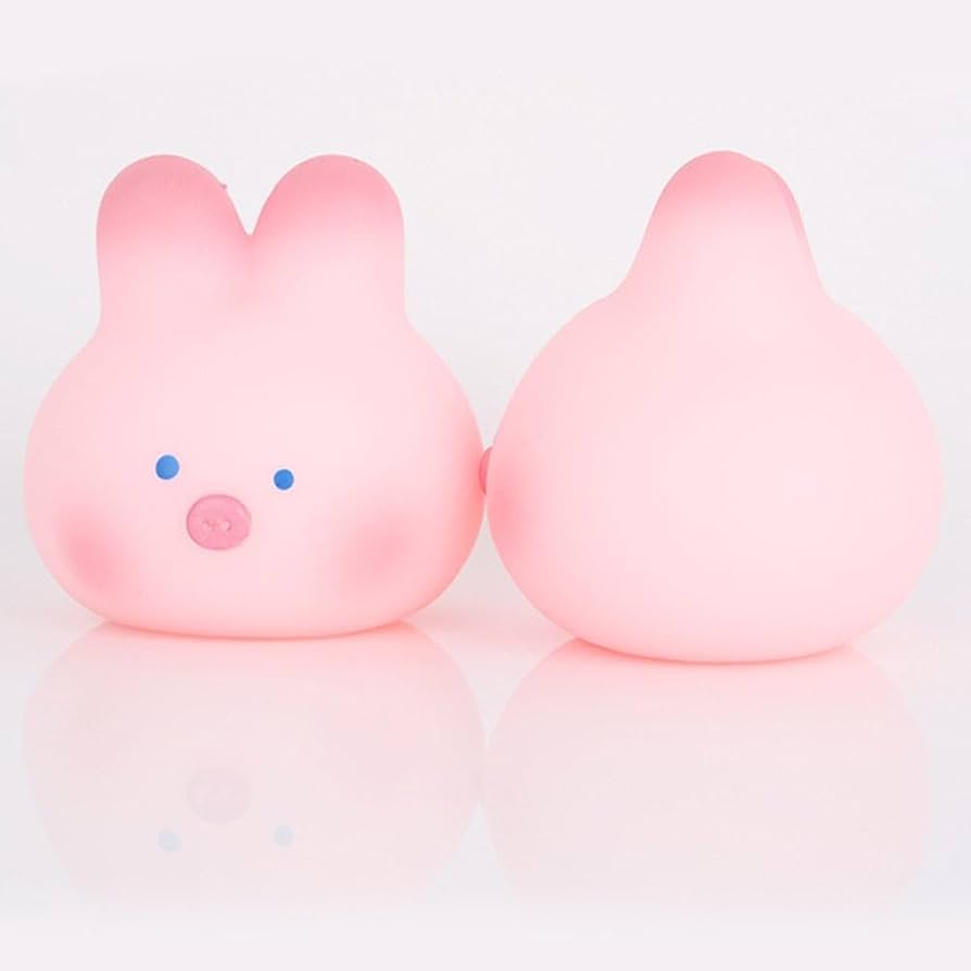 Amazon.co.jp: Shnmersy 桜豚うさぎ スクイーズ 解消おもちゃ 减