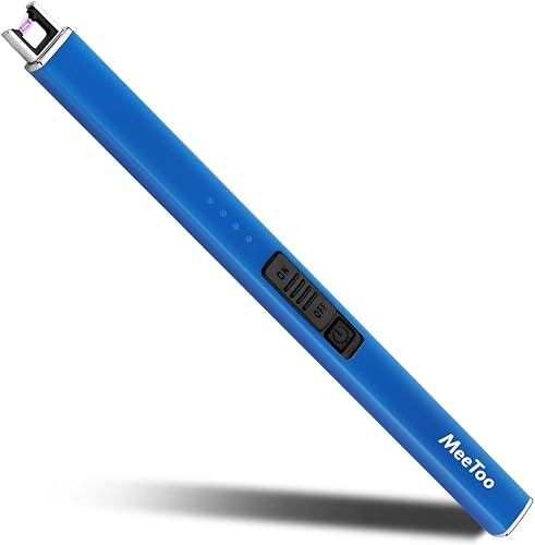 MeeToo Encendedor fluorescente eléctrico para velas, encendedor USB recargable, arco de plasma, resistente al viento, crece en la oscuridad para disponible en Yaxa Venezuela