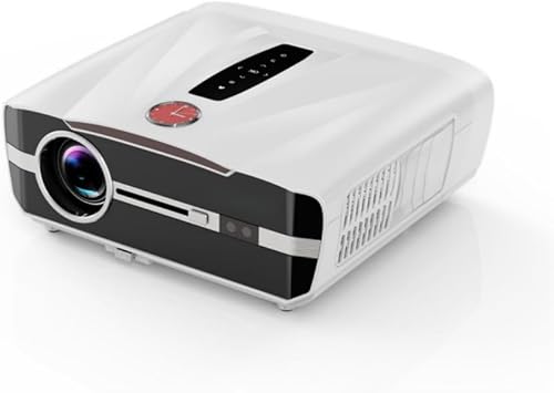 Daylight Projector 2400ANSI HDR10+ Daytime Smart Projector with 2026 Upgraded Auto Lens Cap Tof Autofocus HDMI eARC/CEC WiFi6 Bluetooth5.4