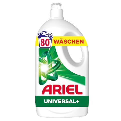 Ariel Flüssigwaschmittel Universal+, 80 Wäschen, Waschmittel flüssig