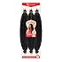 X-pression Braid Outre Crochet Braids X-Pression Twisted Up 3X Springy Afro Twist 24inch (5-pack, 1B)