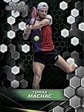 Tomas Machac trading Card (Czech Tennis Champion) 2024 Topps Chrome Graphite #90