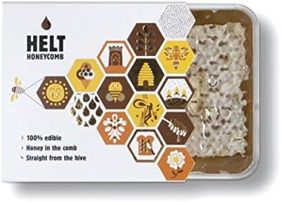 HELT Honey, Honeycomb, Comb Honey, Raw Honey, 200g