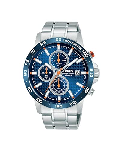 Lorus Sport Man Mens Analog Quartz Watch with Stainless Steel Bracelet RM301GX9