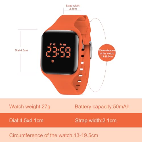 Image of BEN NEVIS Kids Watch, Digital Watch for Boys Girls, Sport Watch with Fitness Tracker, Alarm Clock, Stopwatch, No App and Waterproof, Watch for Kids Ages 5-12