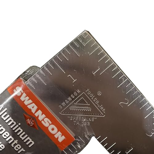 Équerre de charpentier Swanson outil de mesure aluminium pour ossature bois - 4