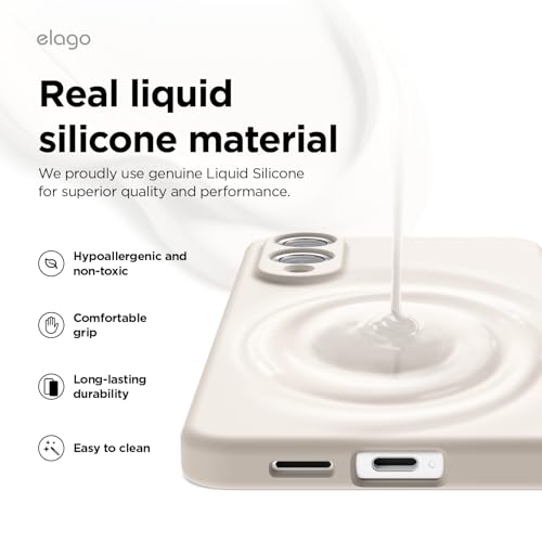 Image of elago Premium Magnetic Silicone Case for Galaxy S25 Edge