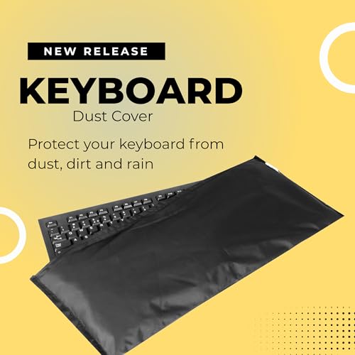 Image of Keyboard Dust Cover Sleeve Bag for Universal Keyboard - Productive Case for Wireless /Wire Computer /Gaming PC Keyboard's Compatible with Razer /Das /Havit /Apple