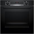 Bosch HBA534BB3, Forno da incasso, EcoClean: pulizia della parete posteriore senza alcun detergente, Display LED Rosso,Nero, 60 x 60 cm