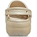 Crocs Women's Classic Platform Glitter Clog, Champagne, 8