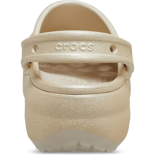 Image of Crocs Women's Classic Platform Glitter Clog