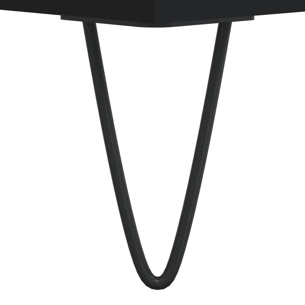 Generico Mobile Porta Dischi Nero 100x38x48 cm in Legno Multistrato,Armadietti e portaoggetti,Scaffali e armadietti per Supporti multimediali-831749