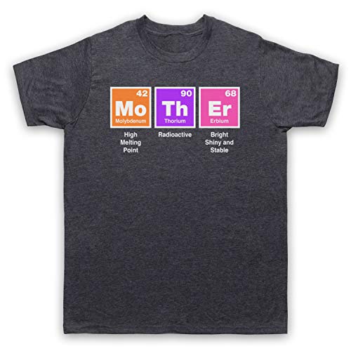 T-shirt humour maman tableau périodique science et vêtement graphique femme
