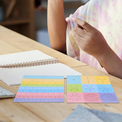 Fracciones magnéticas didácticas para aprender matemáticas interactuando en la pizarra escolar 7