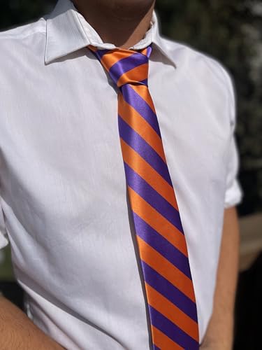 Image of tiemart Men's Striped Tie Standard Length