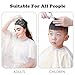 20pcs Disposable Waterproof Hair Color Capes - Hair Dye and Styling Bibs for Home and Salon Use