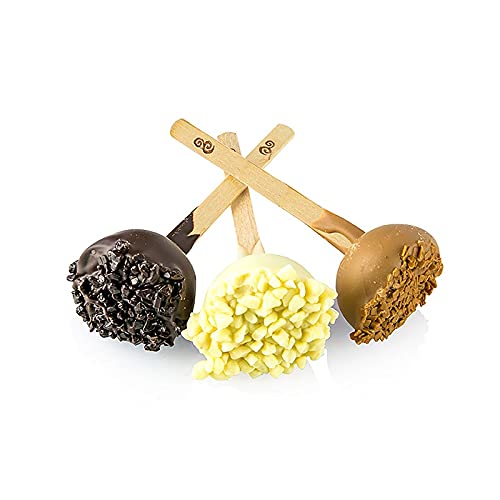 Dessert Lollies, 3 Sorten, ø 3x10,5cm, 1,2 kg, ca.57 St