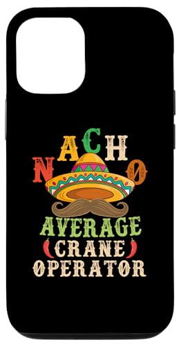 Nacho Average Crane Operator Sombrero Beard Cinco de Mayo �X�}�z�P�[�X iPhone 12/12 Pro �p
