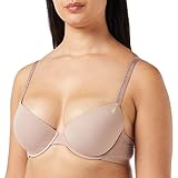 Emporio Armani Underwear Damen Bra Remov.Pads Second Skin Microfiber & Lace Push-Up-BH, Black, 34A