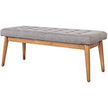 Crosley Furniture Landon Wood Dining Bench for Entryway or Mudroom, Acorn