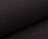 TAPHICEROS Parche reparador de cuero, marrón oscuro, 500cm x 140cm, medidor de tela, kit de reparación de cuero sintético DIY para asiento de coche sofá mueble silla de oficina