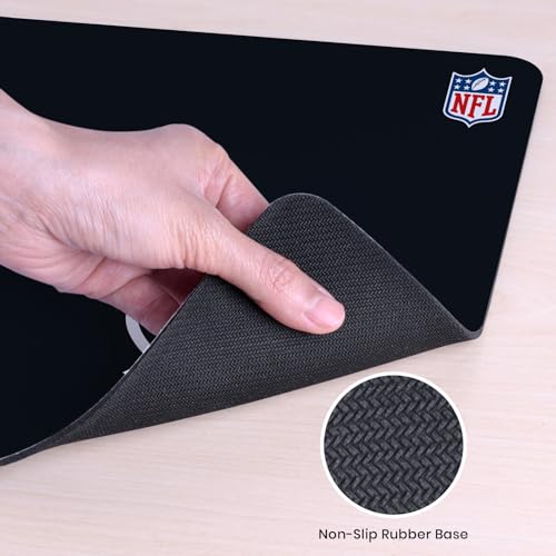 Tapis de souris grand format NFL Houston Texans à surface fluide pour bureau de jeu