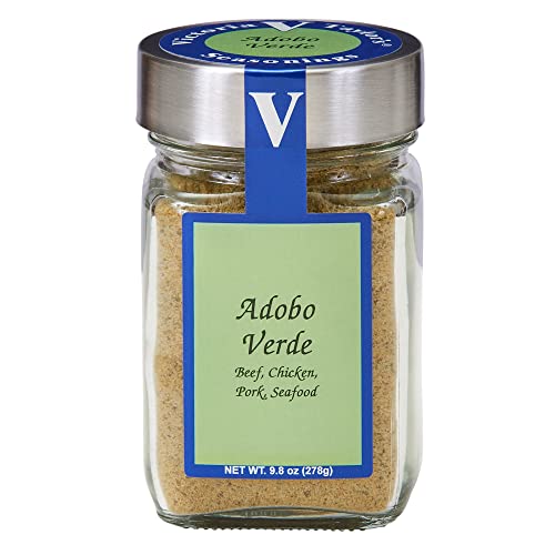 victoria taylor seasonings - Victoria Taylor's Adobo Verde - 9.8 oz. Jar - Add Bold Latin Flavor to Home Made Meals. (Adobo Verde)