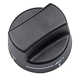 PA010034 Top Burner Knob for Viking Gas Range. 9mm/0.35 inch D-Shaped Shaft Cooktop Burner Knob Compatible with Viking VDSC305, VDSC365, VGIS30, VGRC36, VGRC48, VGRC60, VGRT36, VGRT60, VGSC30, VGSS30