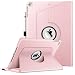 Produktbild Fintie Hülle für 9.7" iPad 2018 (6. Generation), iPad 2017 (5.Generation), iPad Air 2, iPad Air - 360 Grad verstellbare Schutzhülle mit Standfunktion, Auto Sleep/Wake, Roségold