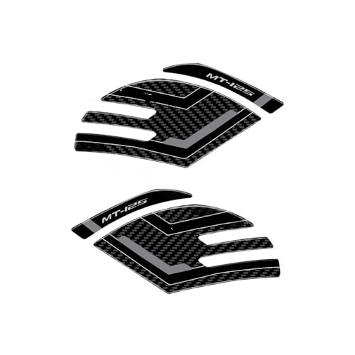 Autocollant de protection réservoir en résine pour moto MT125 2020-2023