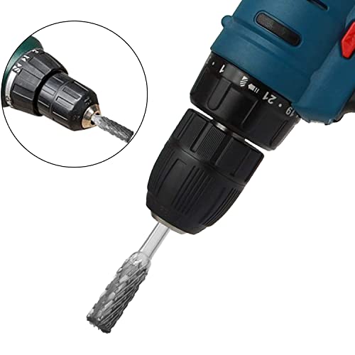 Fresa rotativa de carburo de tungsteno 5 mm miniatura 5