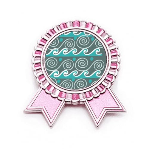 Broche totems mexique rose en métal M | Cadeau idéal pour passionné d'histoire