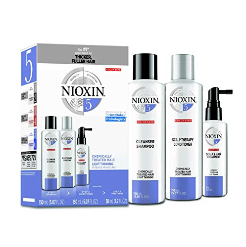 Nioxin System 5 Hair Care Kit for Bleached Hair / Chemically Treated Hair