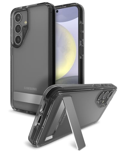 Coque béquille Samsung S24 ZAGG transparente pour vidéos mains libres