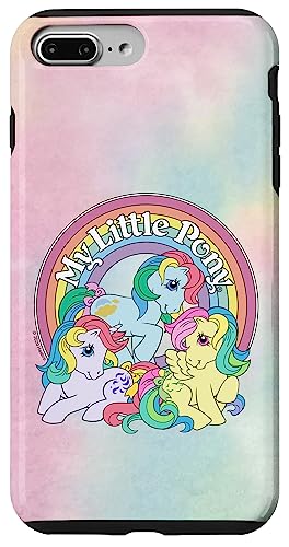 Coque iPhone 7 Plus retro arc-en-ciel My Little Pony idéale au quotidien en terrasse