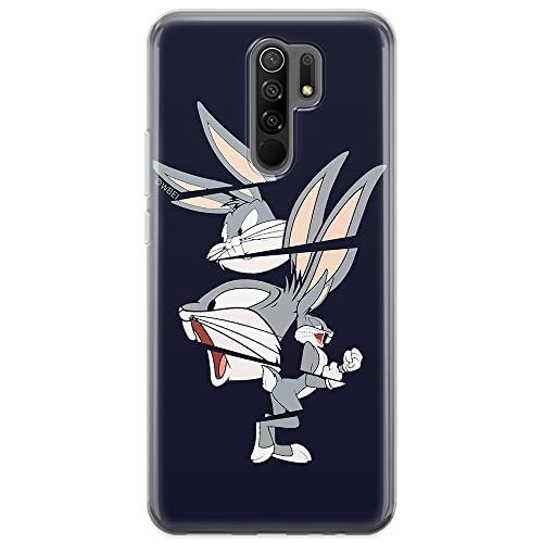 ERT GROUP mobile phone case for Xiaomi REDMI 9 original and officially Licensed Looney Tunes pattern Bugs 008 optimally adapted to the shape of the mobile phone
