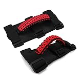 buyinhouse Roll Bar Grab Handles Grip Handle for Jeep Wrangler YJ TJ JK JL JLU JT Sports Sahara Gladiator Freedom Rubicon X & Unlimited 1987-2020