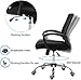 BestOffice Office Chair Ergonomic Cheap Desk Chair Mesh Computer Chair Lumbar Support Modern Executive Adjustable Stool Rolling Swivel Chair for Back Pain (Black)