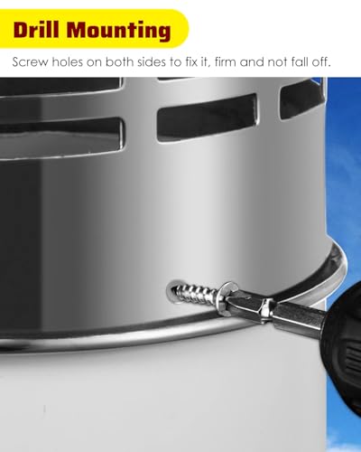 Tapones para Chimenea de Gas Natural Mantén tu Tejado Seco durante Tormentas Invernales 7